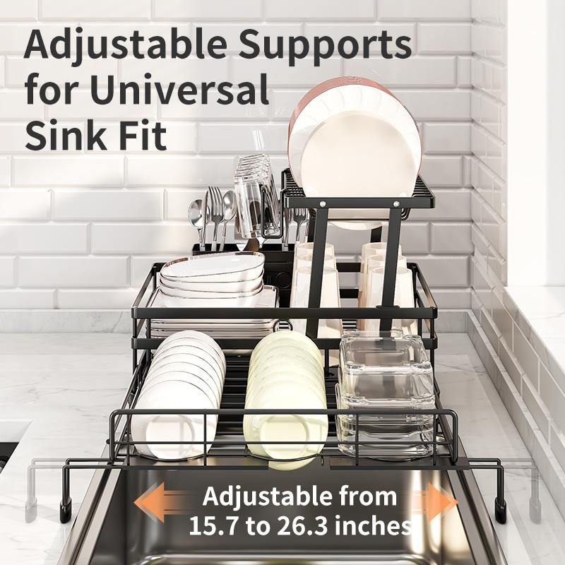 SpaceMax™ Pull-Out Sink-Side Drying Rack