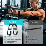 IronFlex — Adjustable Resistance Power Twister Bar for Chest & Arm Training
