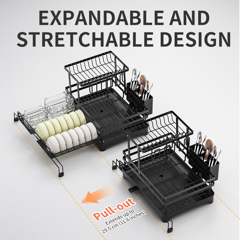 SpaceMax™ Pull-Out Sink-Side Drying Rack