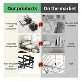 SpaceMax™ Pull-Out Sink-Side Drying Rack