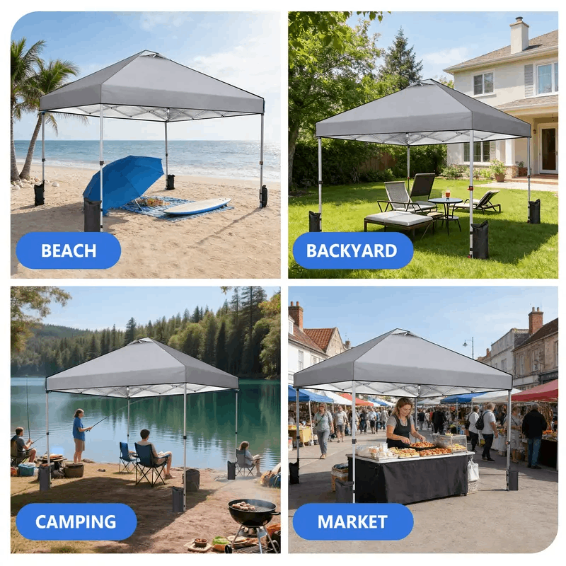 ShadeForge™ 10x10 Instant Pop-Up Canopy