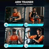 IronFlex — Adjustable Resistance Power Twister Bar for Chest & Arm Training