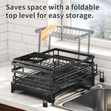 SpaceMax™ Pull-Out Sink-Side Drying Rack