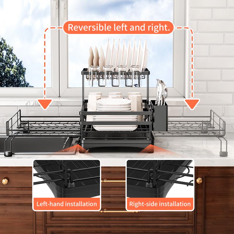 SpaceMax™ Pull-Out Sink-Side Drying Rack