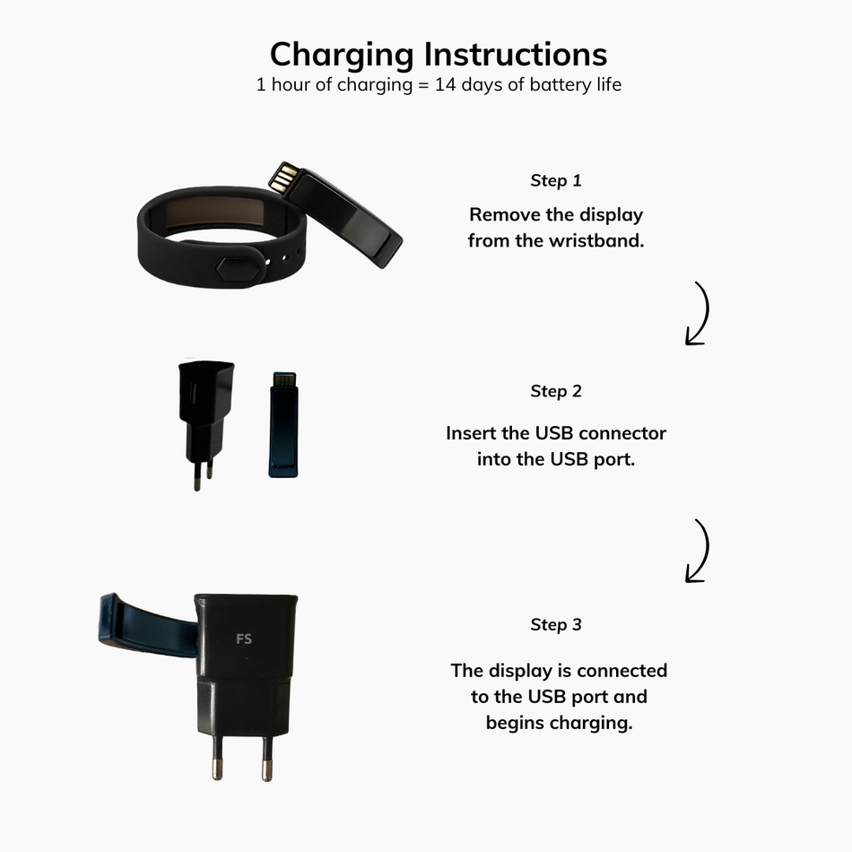 100% Wake-Up Alarm - black