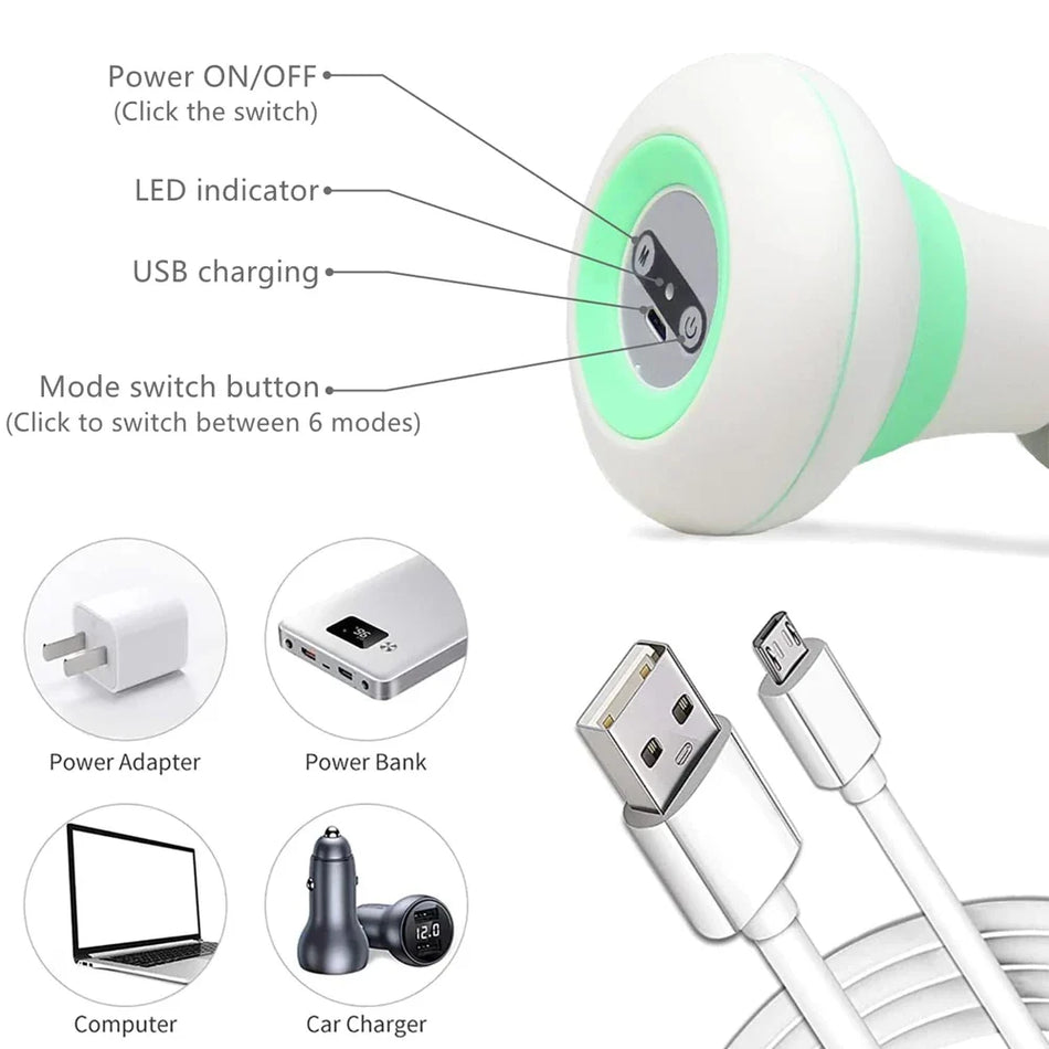 Electric Mini Handheld Massager
