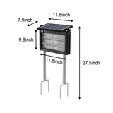 SolarGuard Pro™ — Automatic Mosquito & Bug Zapper