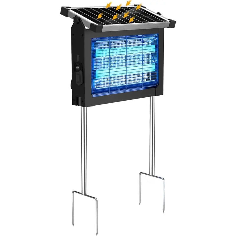 SolarGuard Pro™ — Automatic Mosquito & Bug Zapper