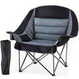 TrailThrone — Oversized Padded Folding Lounge Chair with Carry Bag