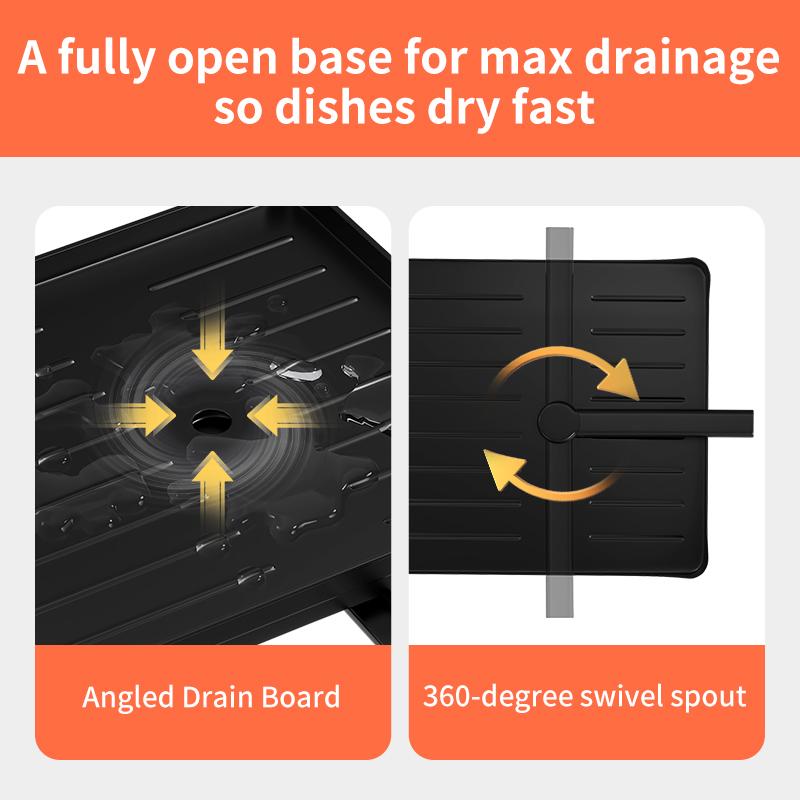 SpaceMax™ Pull-Out Sink-Side Drying Rack