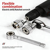 GripAll™ Universal Socket — Fits Any Bolt, Any Size, Any Tool