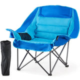 TrailThrone — Oversized Padded Folding Lounge Chair with Carry Bag