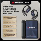 Monster™️ Open-Ear Mic Headset for Men & Women