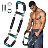 IronFlex — Adjustable Resistance Power Twister Bar for Chest & Arm Training