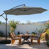 ShadeMaster Pro — 10ft Cantilever Patio Umbrella with Base