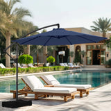 ShadeMaster Pro — 10ft Cantilever Patio Umbrella with Base